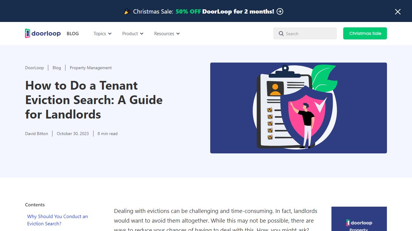 How to Do a Tenant Eviction Search: A Guide for Landlords - DoorLoop
